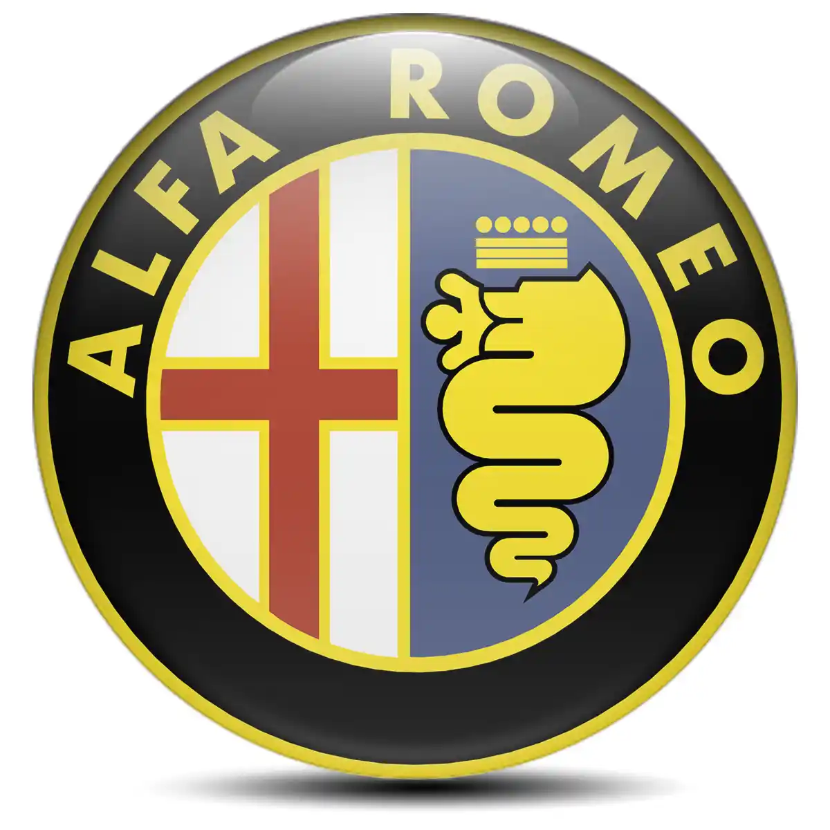 Alfa Romeo Silicone Sticker Self-Adhesive Luxury Edition