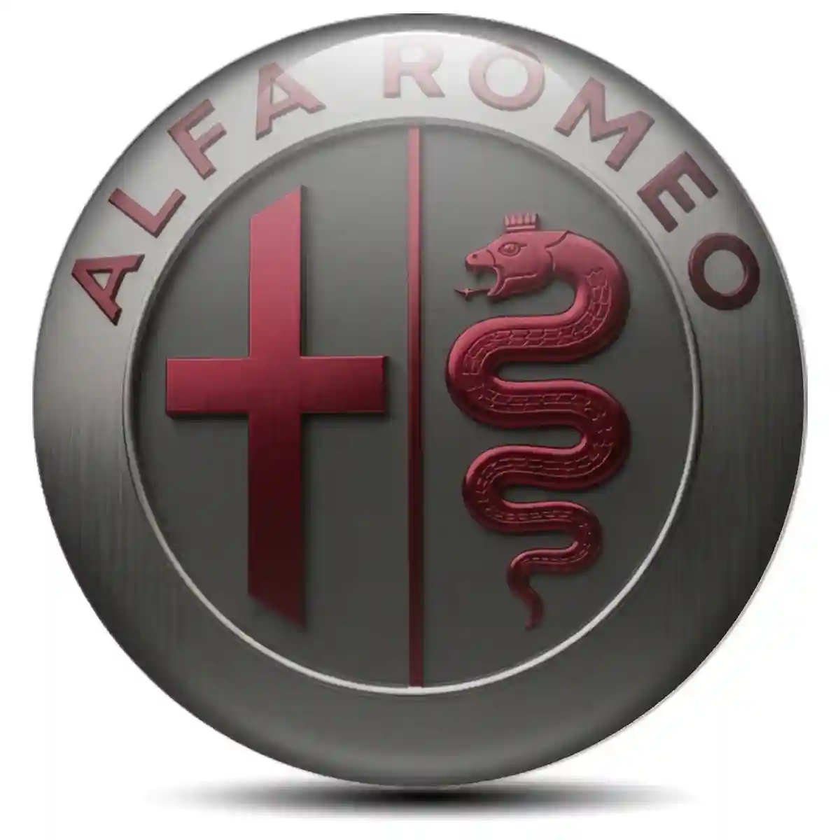 Alfa Romeo Silicone Sticker Sleek Style
