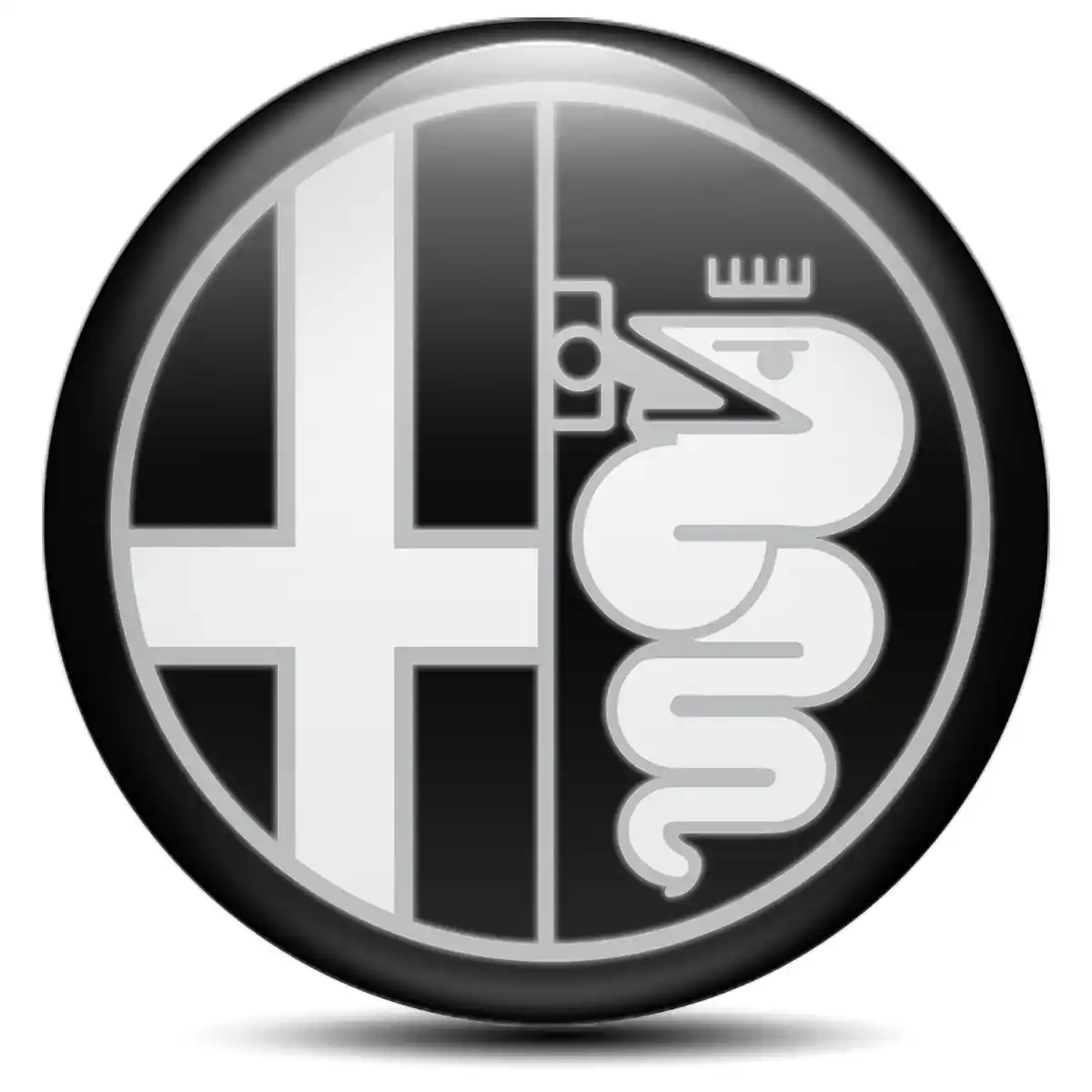 Alfa Romeo Sticker Epoxy 3D Gel Luxury Edition