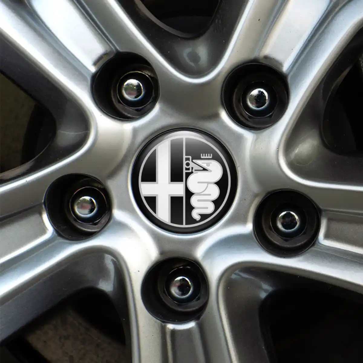 Alfa Romeo Sticker Epoxy 3D Gel Luxury Edition