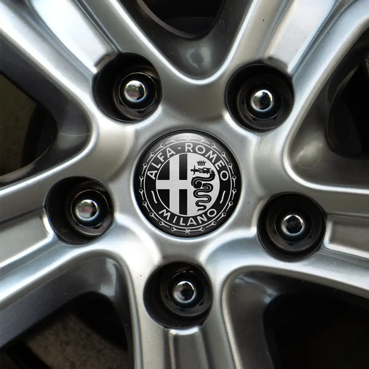 Alfa Romeo Sticker Epoxy 3D Gel Premium Edition