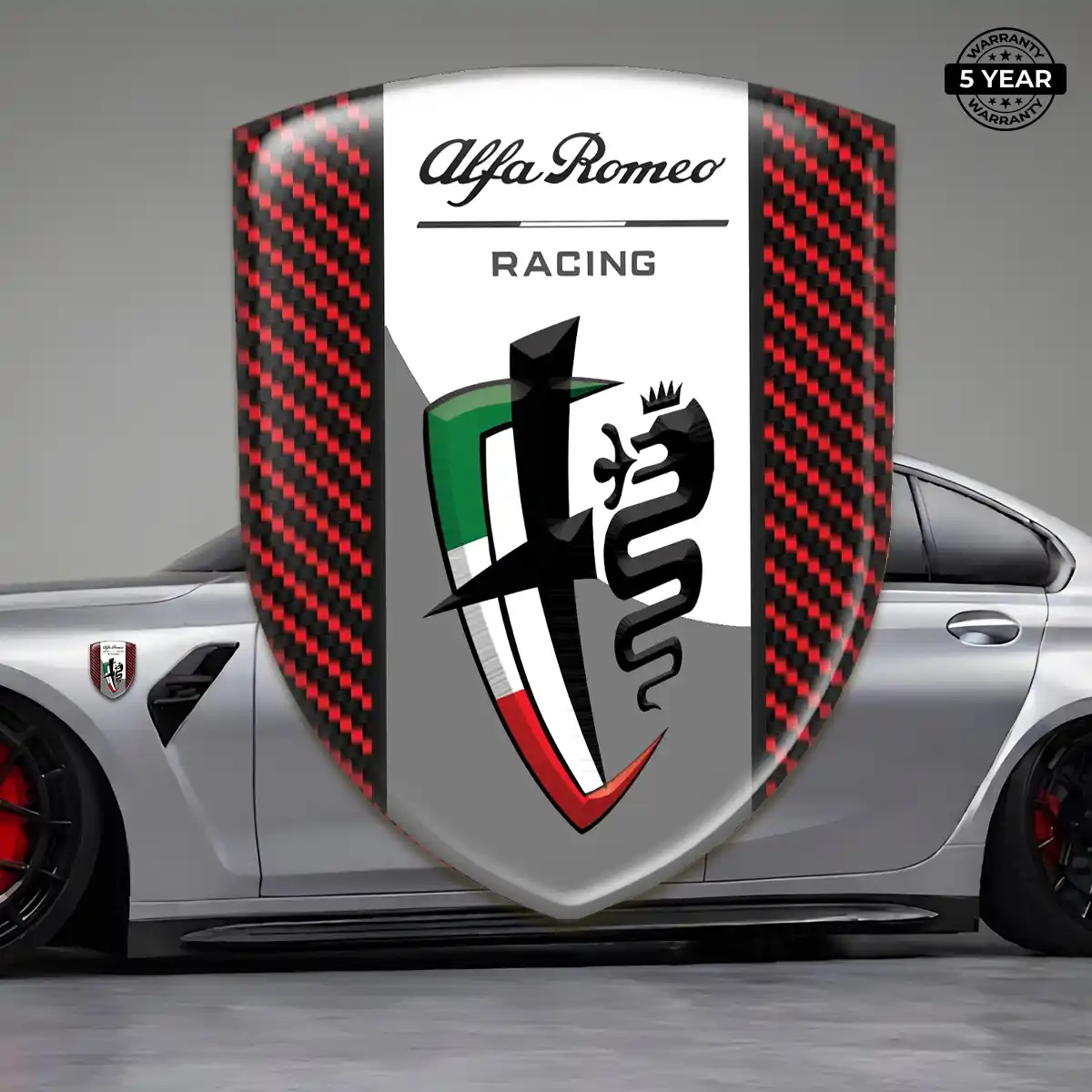 Alfa Romeo Sticker Prime Quality