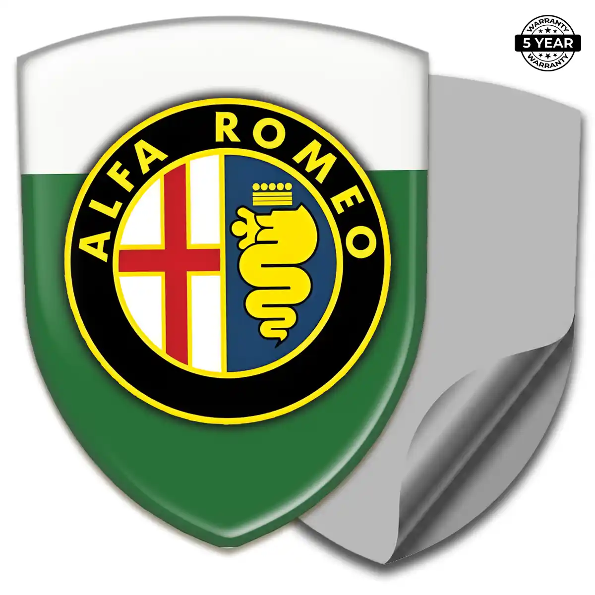 Alfa Romeo Vehicle Logo Sticker Prime Quality
