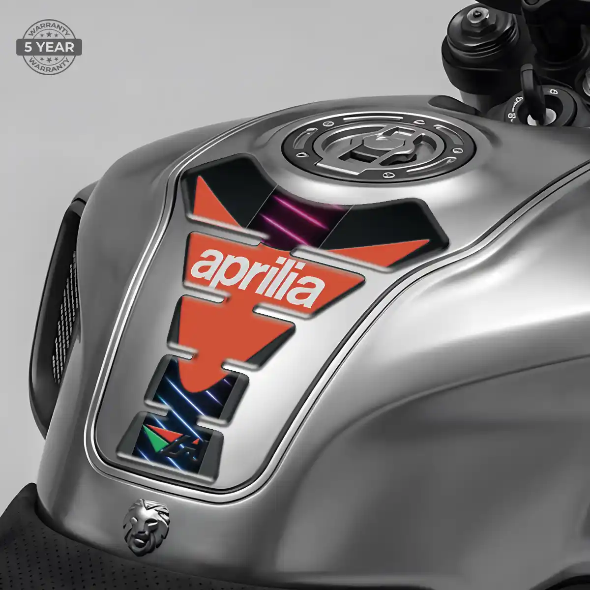 Aprilia 3D Domed Tank Pad Deluxe Edition