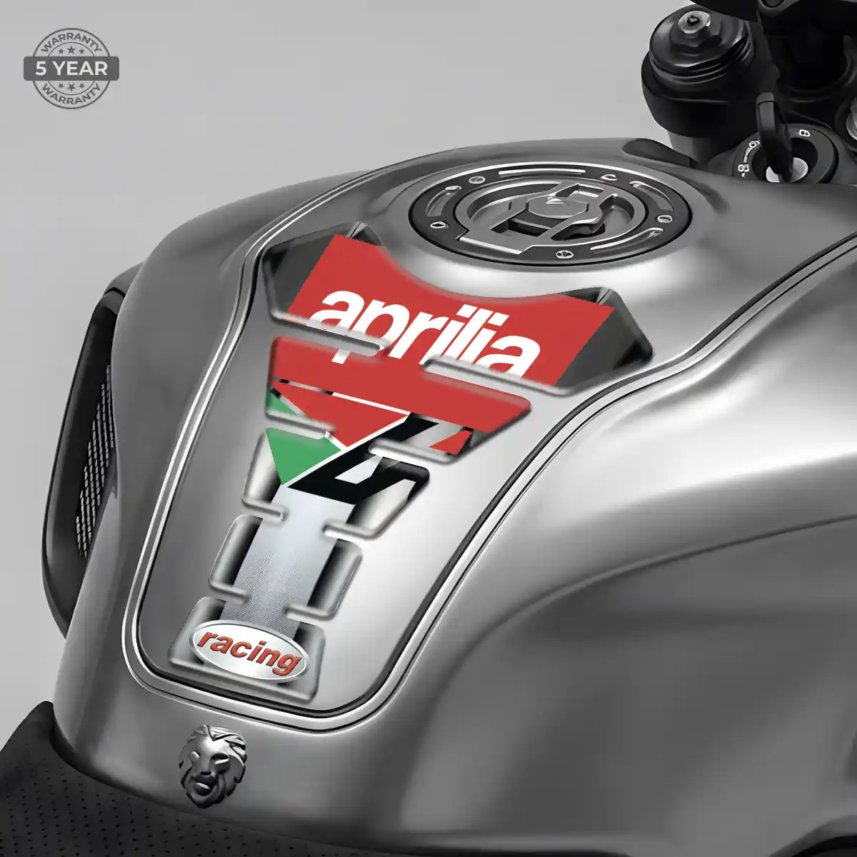 Aprilia 3D Domed Tank Pad Noble Edition