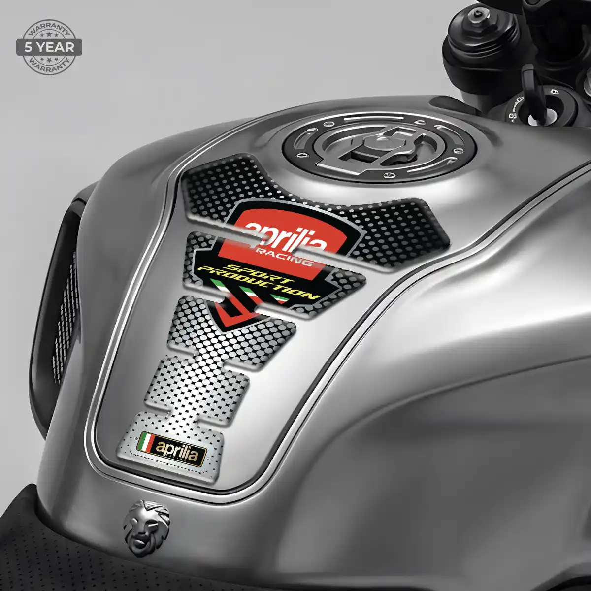 Aprilia 3D Domed Tank Pad Prime Quality