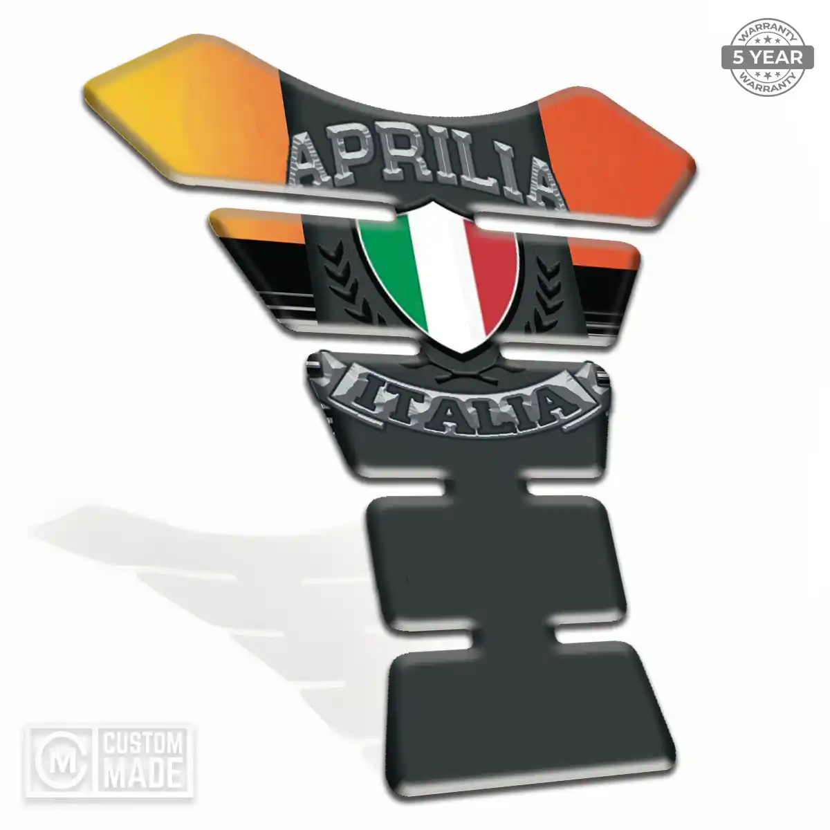 Aprilia 3D Domed Tank Pad Signature Grade