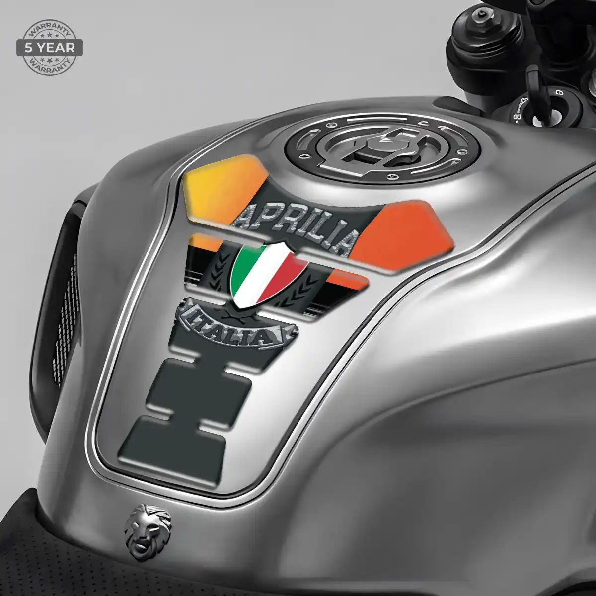 Aprilia 3D Domed Tank Pad Signature Grade