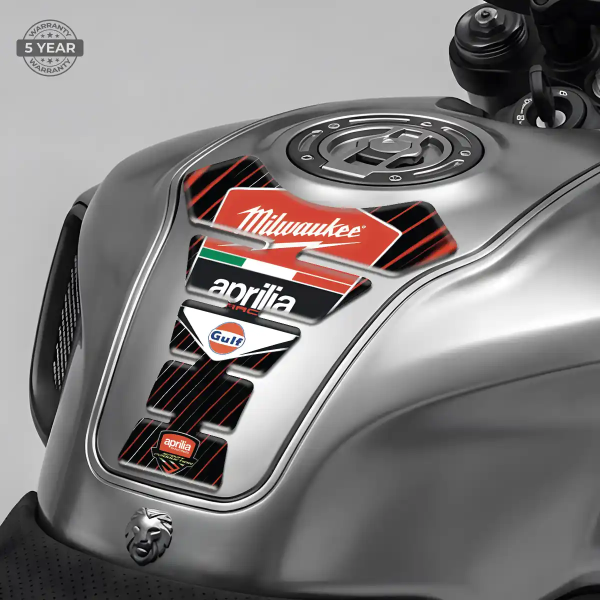 Aprilia 3D Gel Tank Pad Refined Design