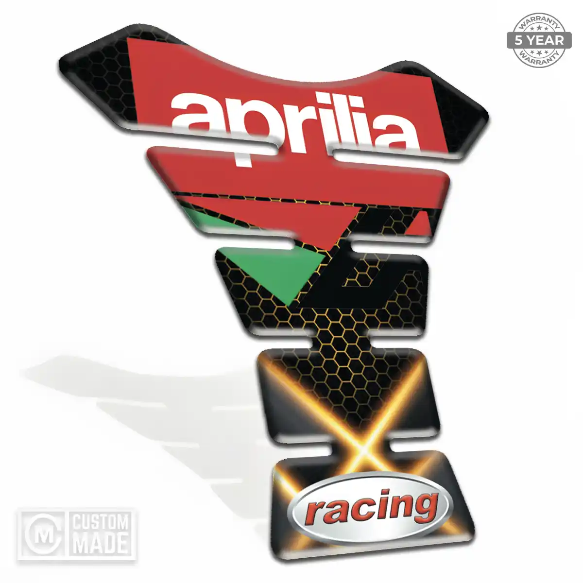 Aprilia 3D Gel Tank Pad Sleek Style