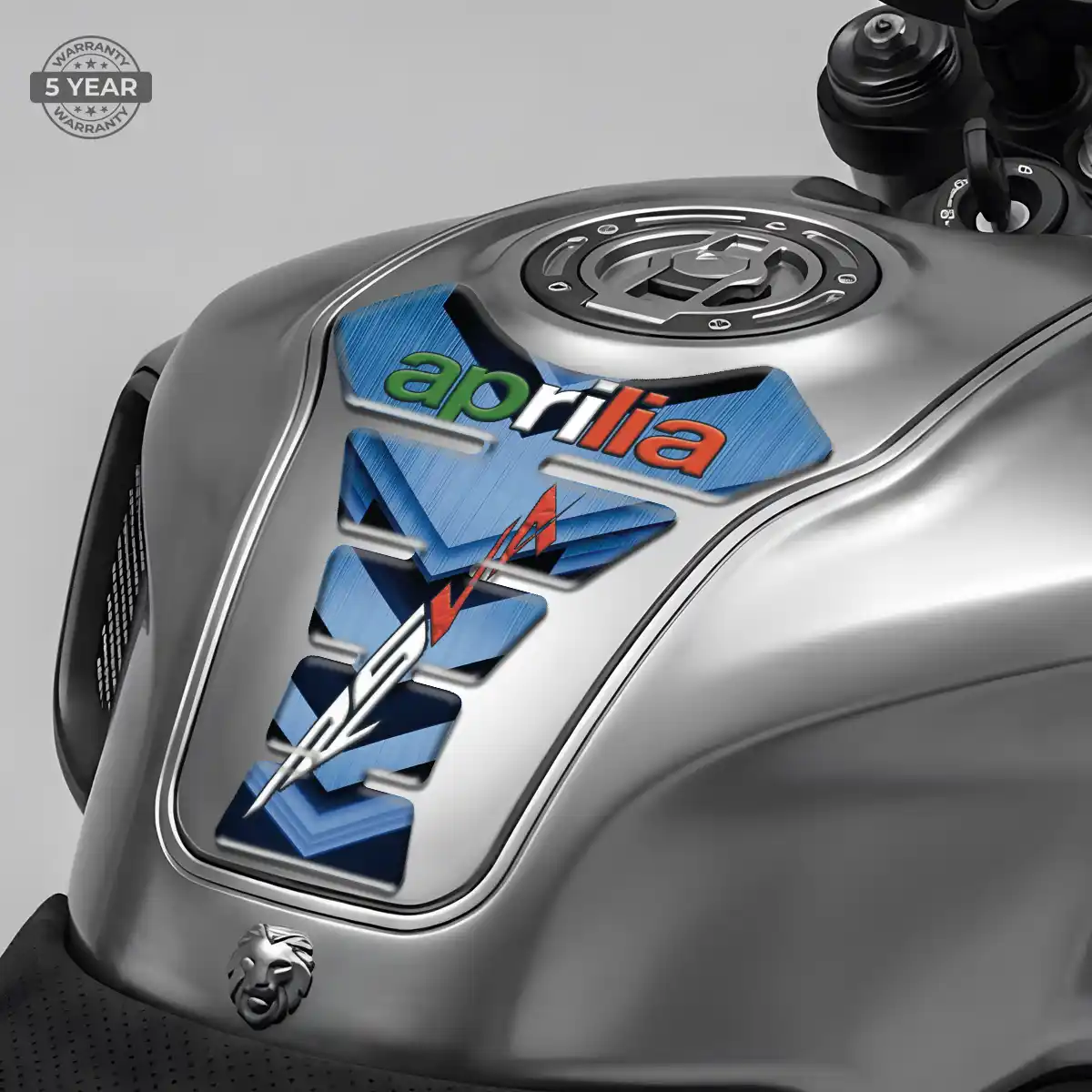 Aprilia Domed Tank Pad Sleek Style