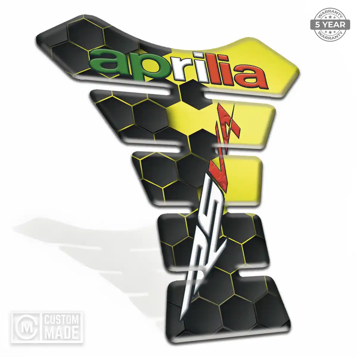 Aprilia Domed Tank Protector Exclusive Series