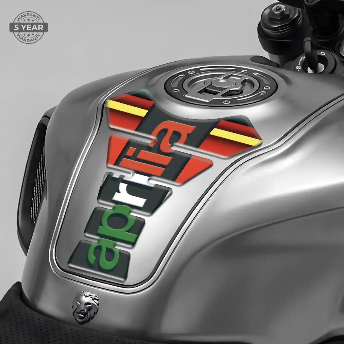 Aprilia Domed Tank Protector Sleek Style