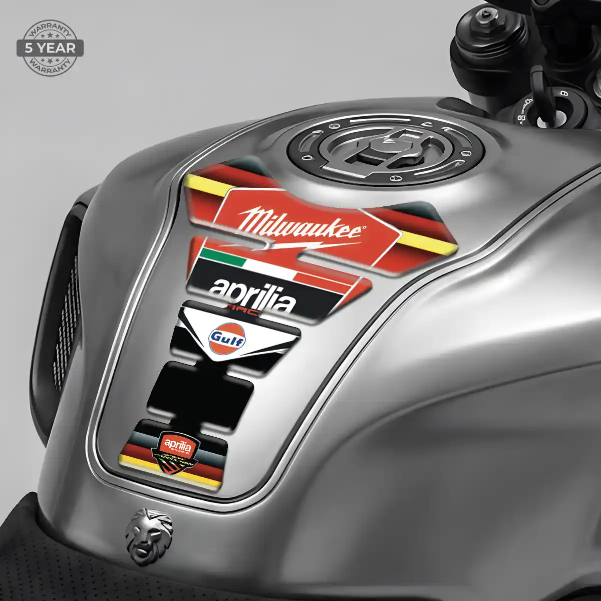 Aprilia Domed Tank Sticker Noble Edition
