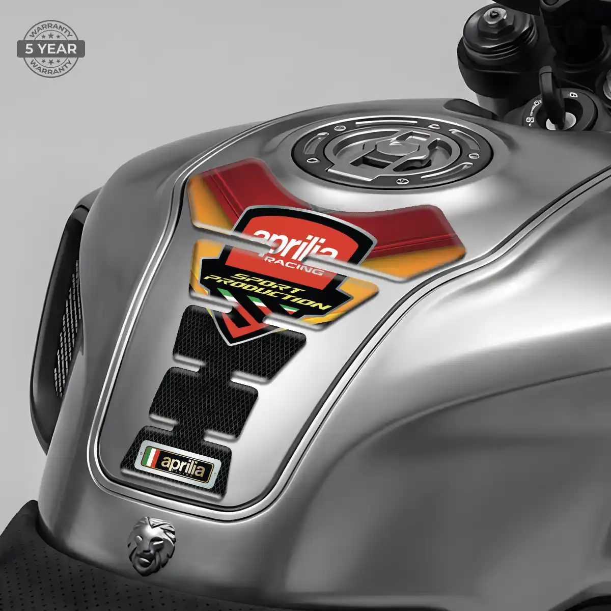Aprilia Domed Tank Sticker Opulent Line