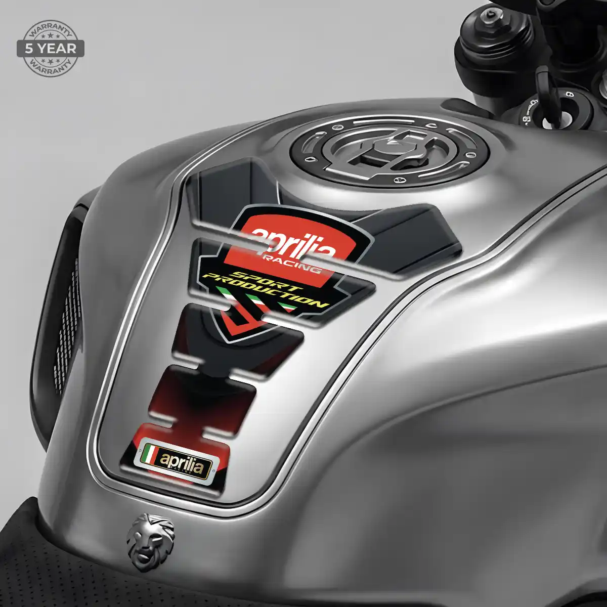 Aprilia Domed Tank Sticker Prestige Line