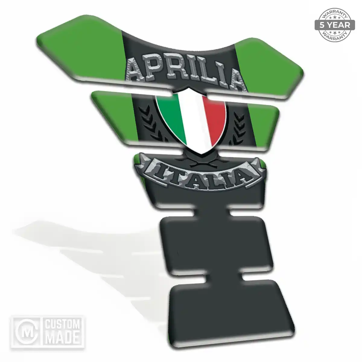 Aprilia Domed Tank Sticker Prime Quality