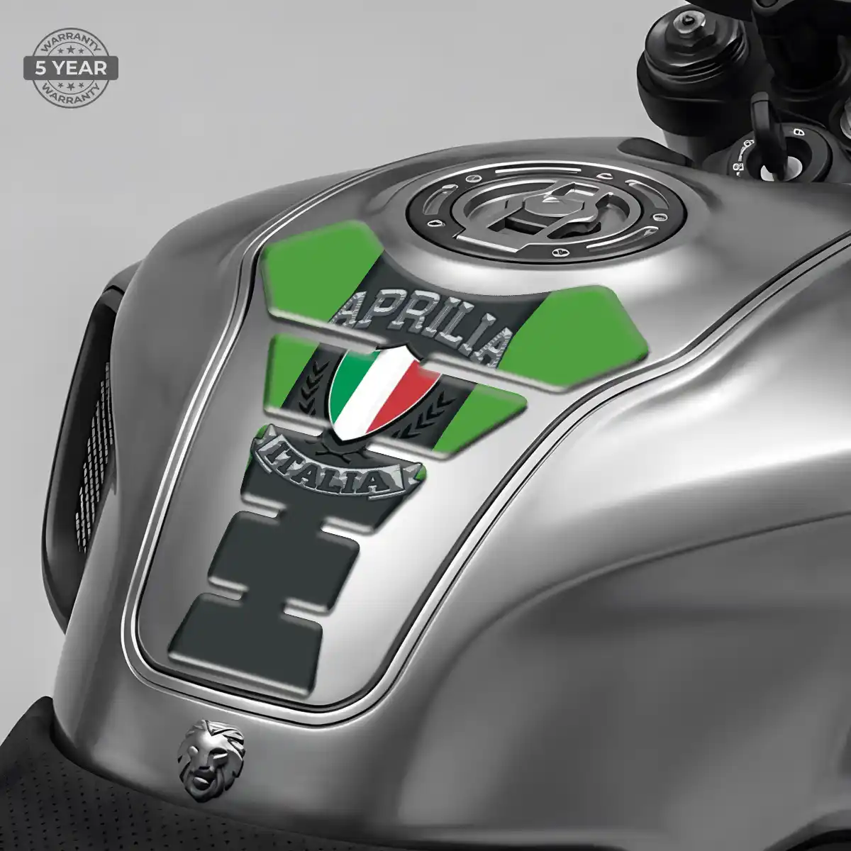 Aprilia Domed Tank Sticker Prime Quality