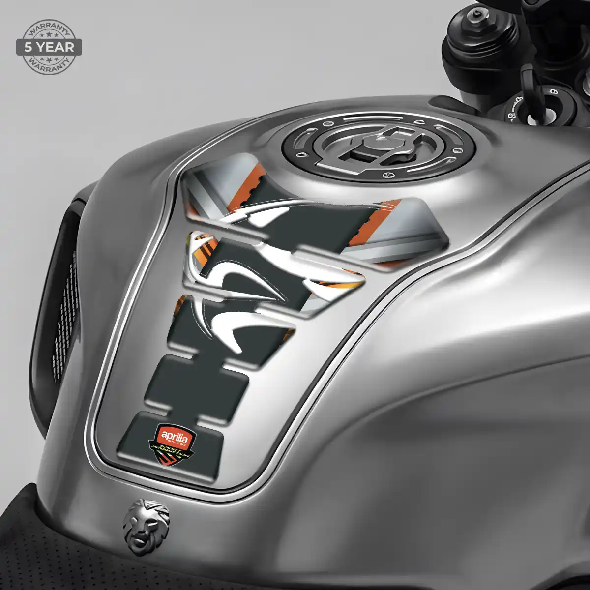 Aprilia Domed Tank Sticker Signature Grade