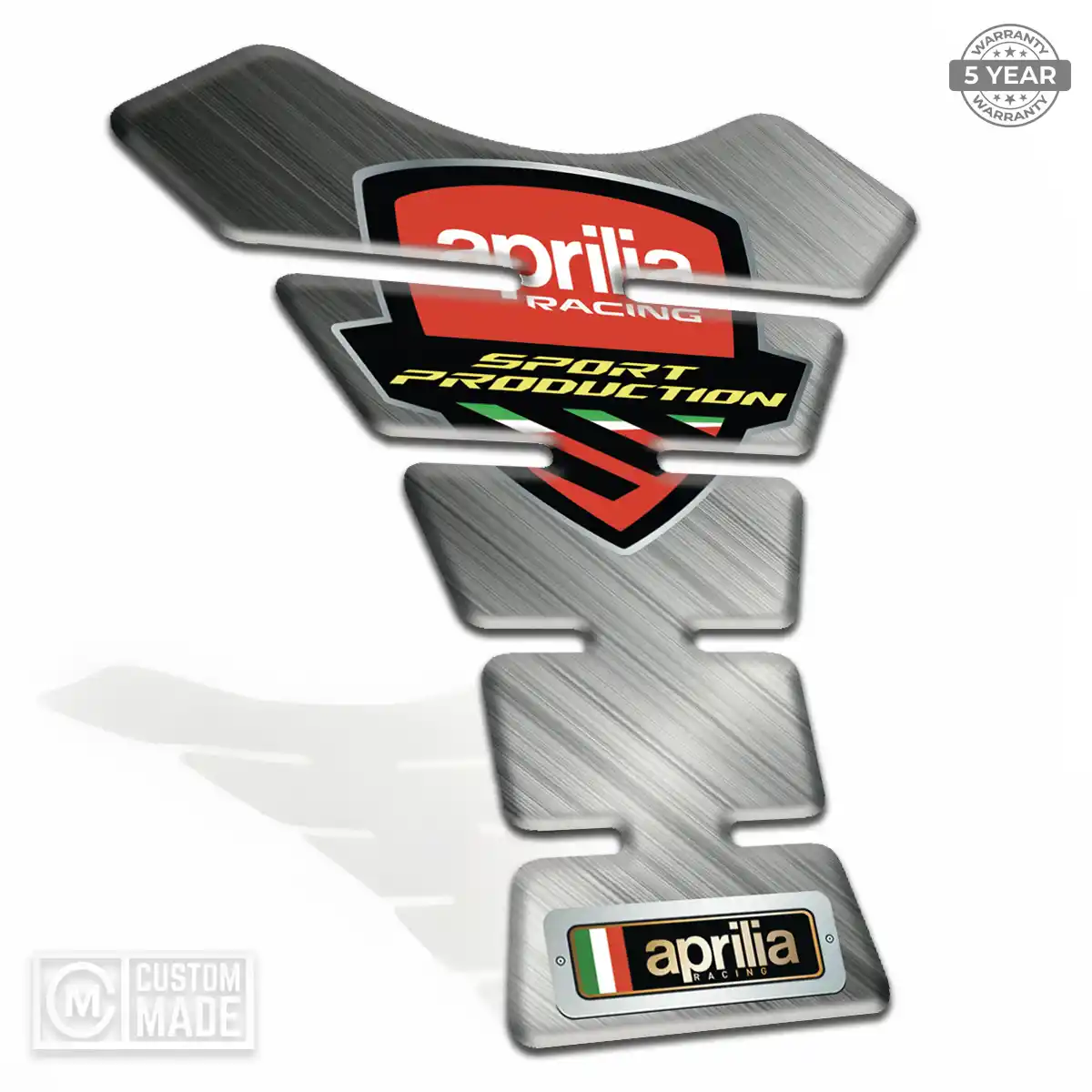 Aprilia Domed Tank Sticker Sleek Style