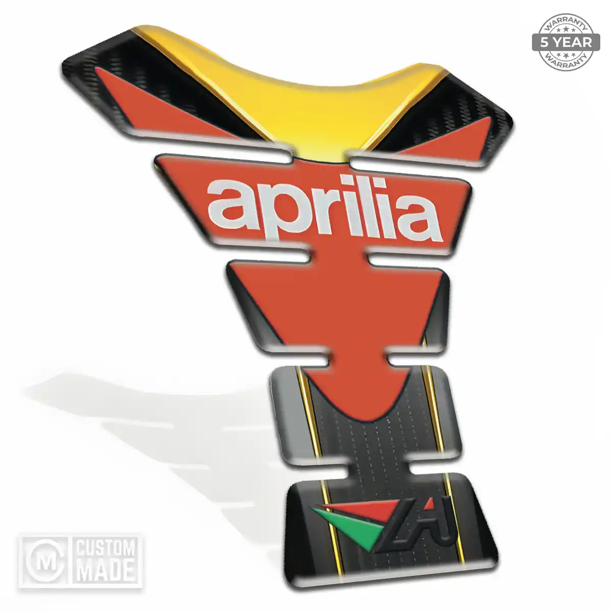 Aprilia Motorcycle Tank Decal Sleek Style