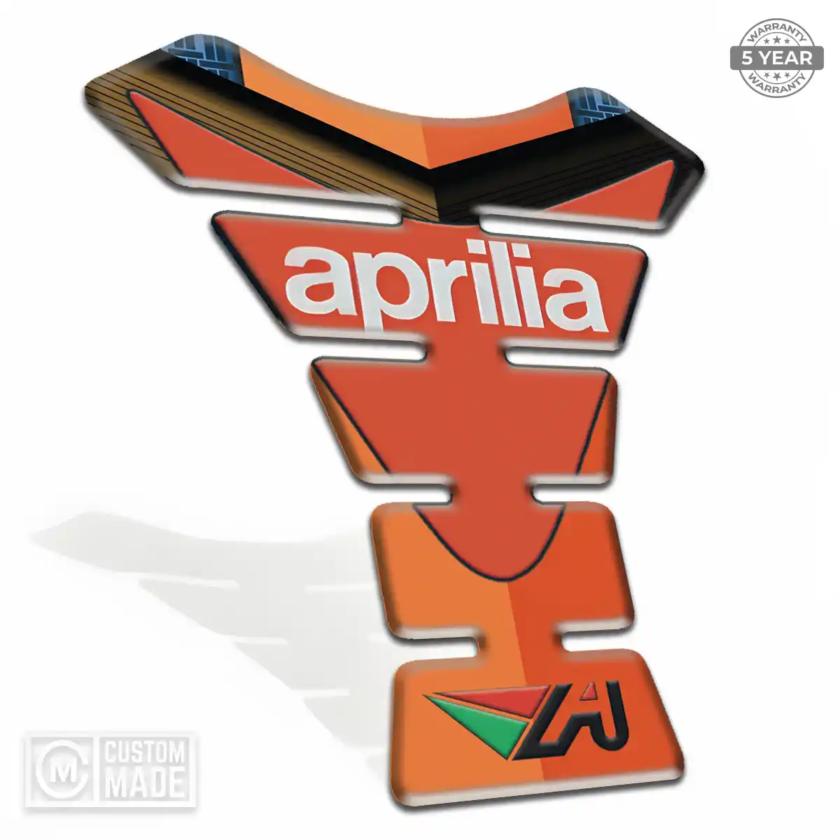 Aprilia Motorcycle Tank Pad Sleek Style