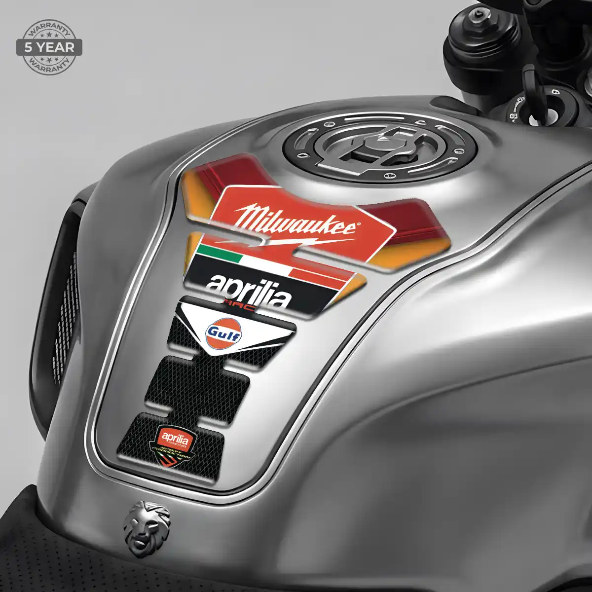 Aprilia Motorcycle Tank Sticker Elite Finish