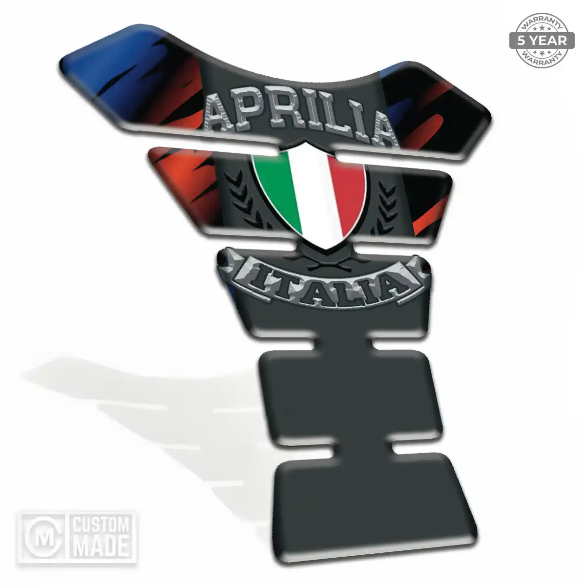 Aprilia Motorcycle Tank Sticker Opulent Line