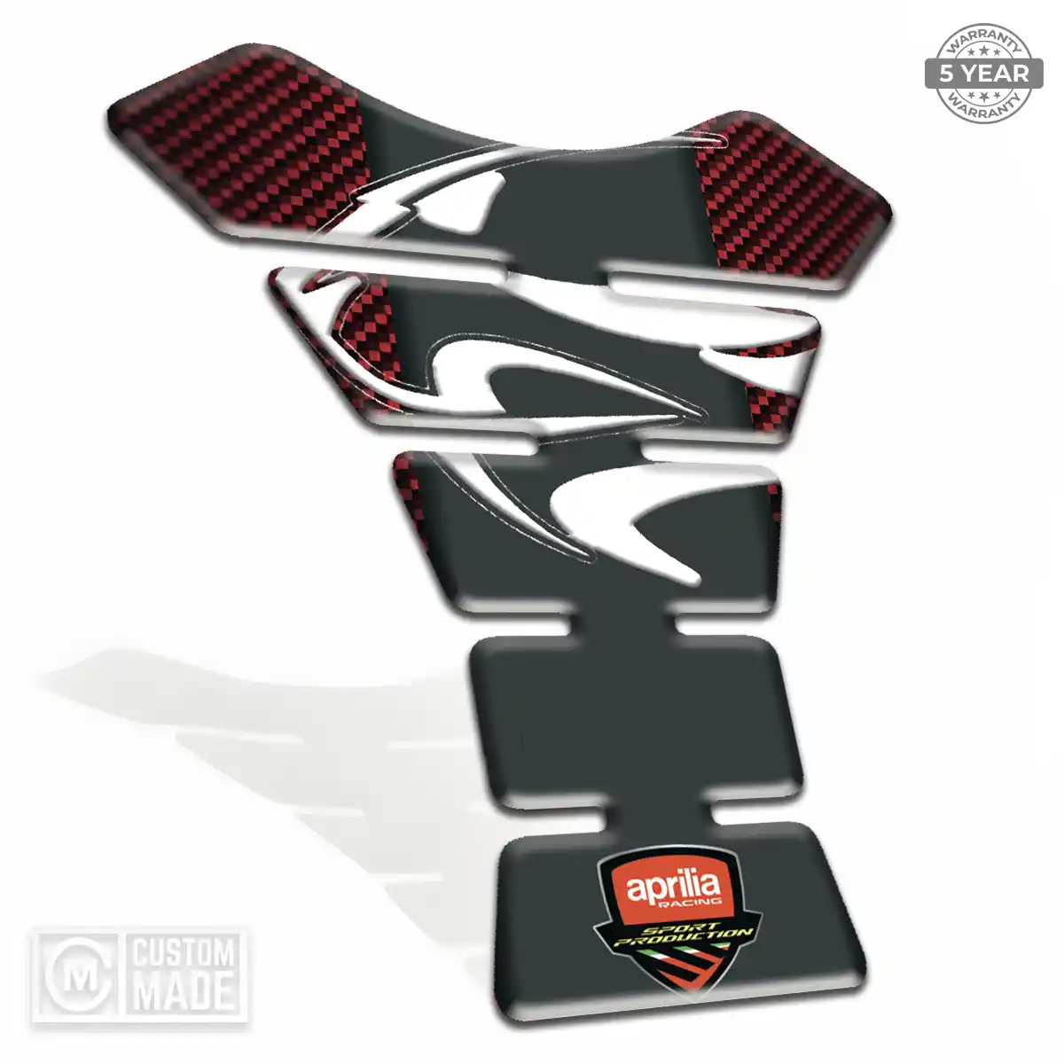 Aprilia Motorcycle Tank Sticker Sleek Style