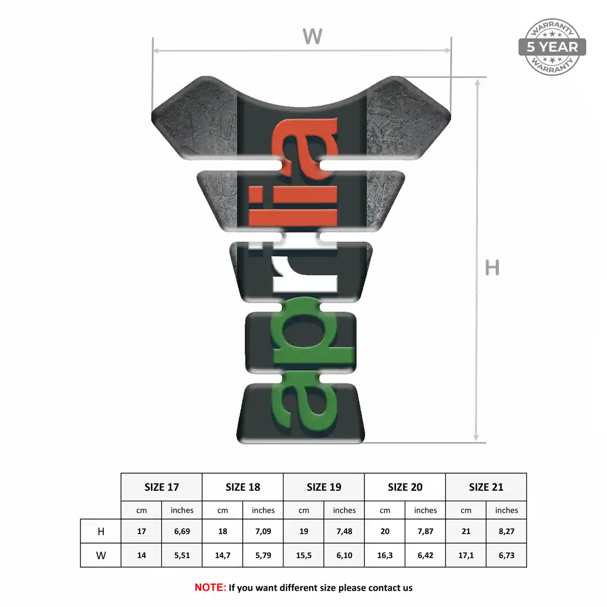 Aprilia Tank Fuse Exclusive Series