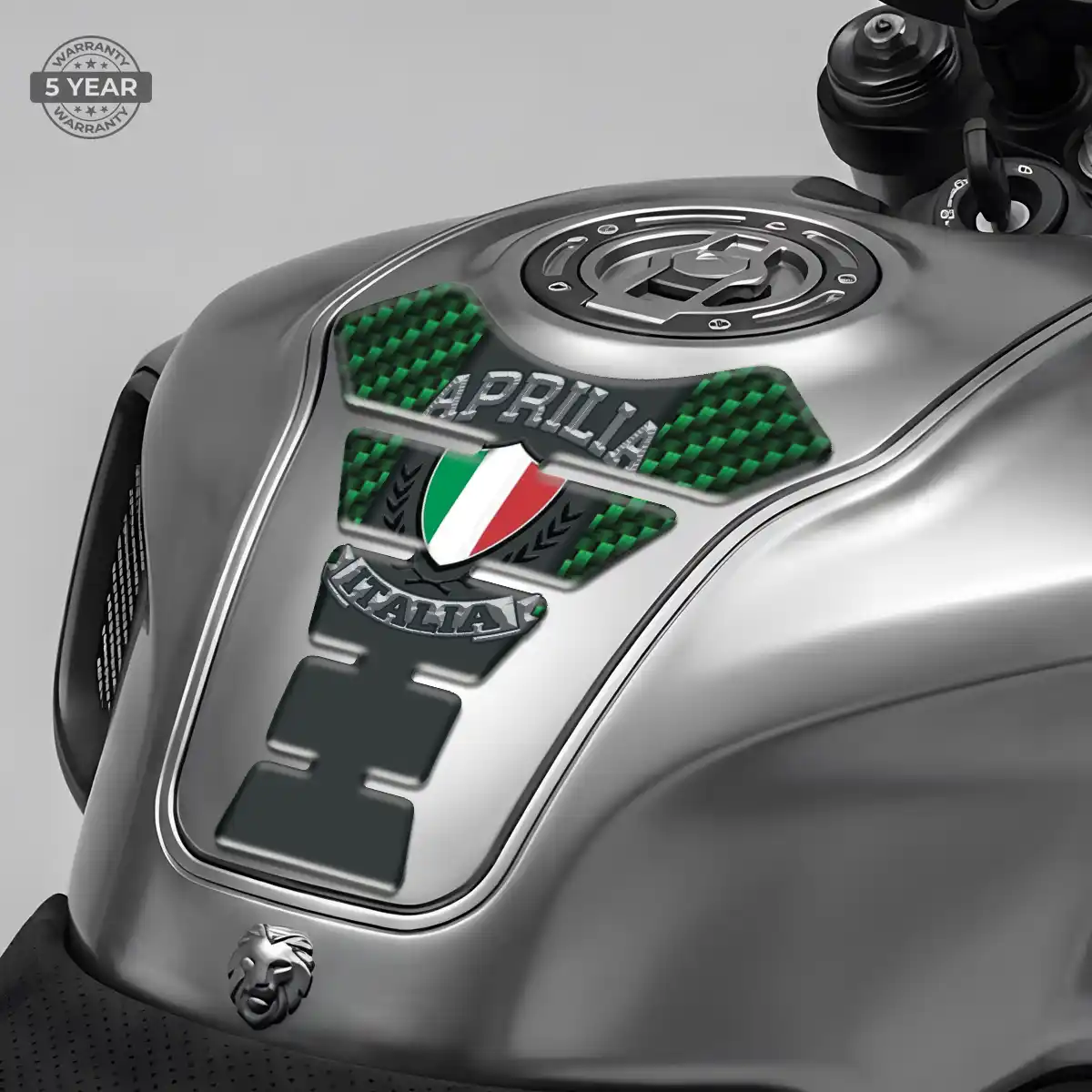 Aprilia Tank Fuse Guard Motorcycle Refined Design