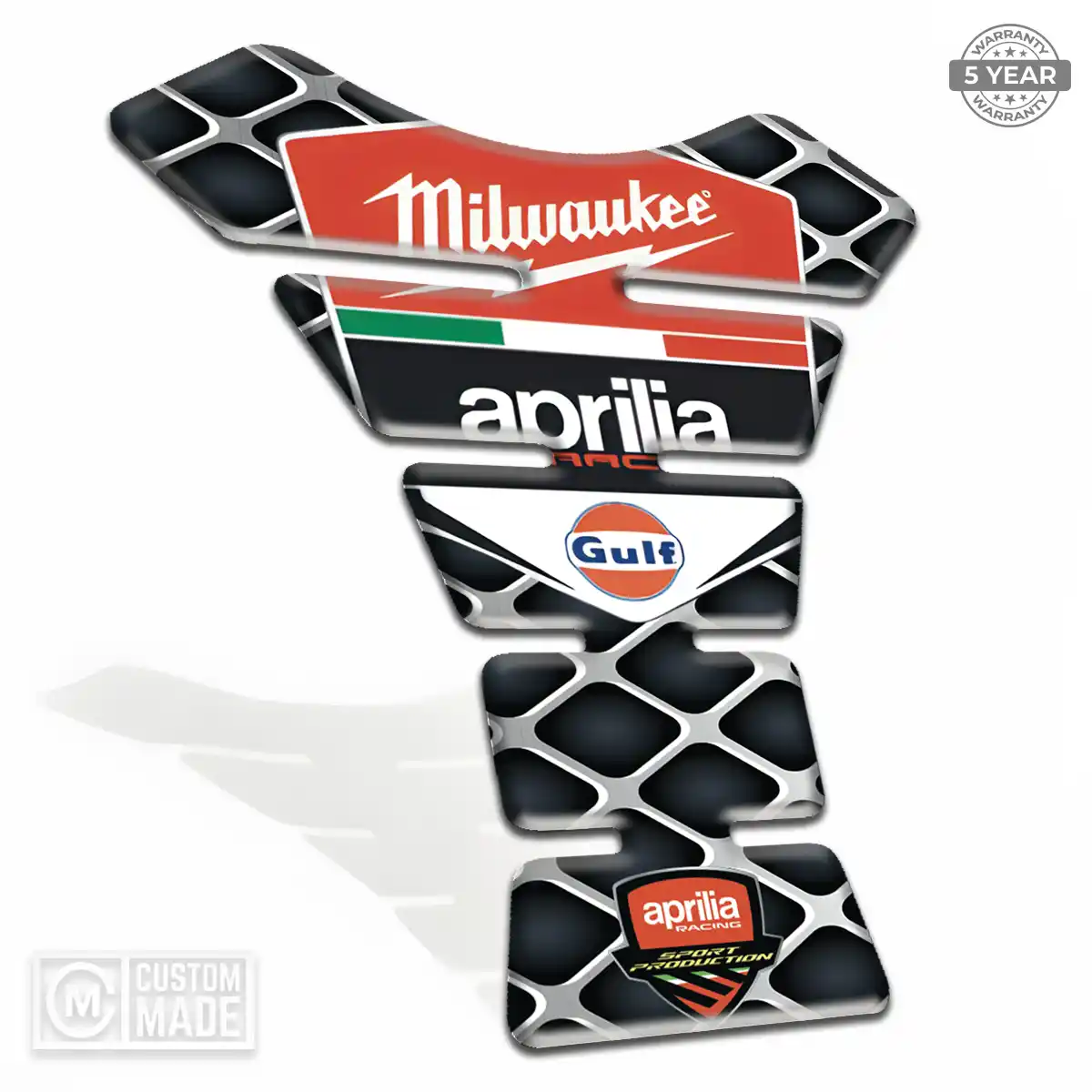 Aprilia Tank Fuse Guard Refined Design