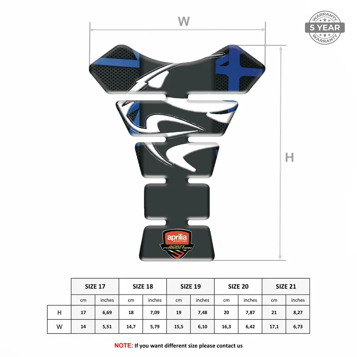 Aprilia Tank Fuse Motorbike Refined Design