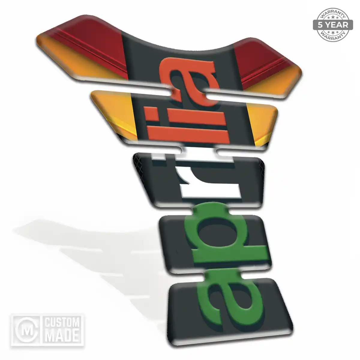 Aprilia Tank Fuse Motorbike Sleek Style