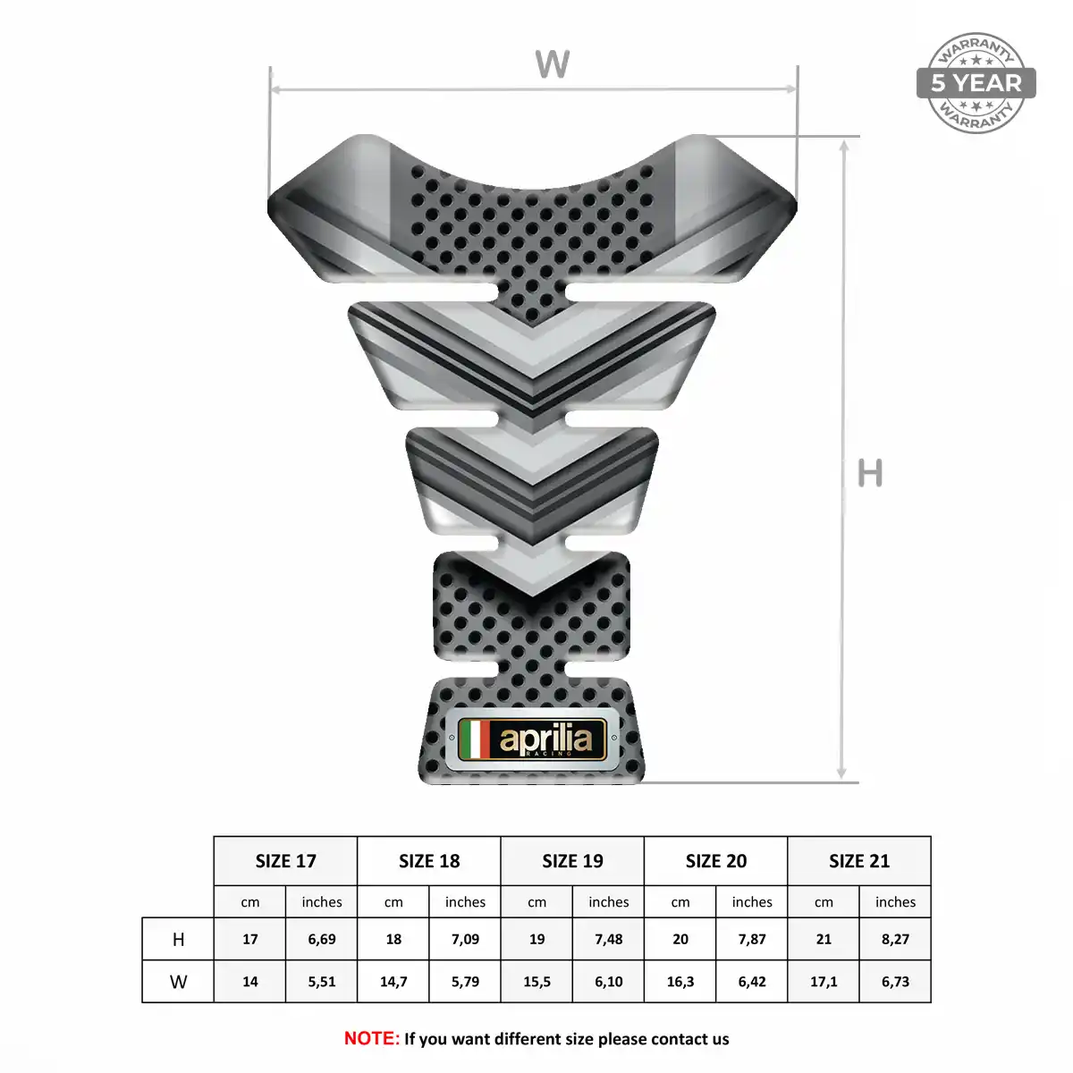 Aprilia Tank Fuse Pad Exclusive Series