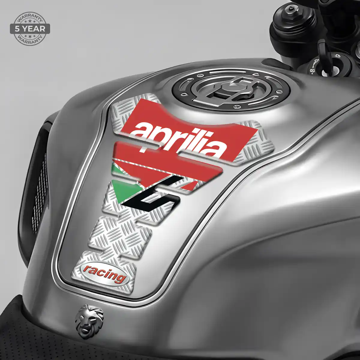 Aprilia Tank Fuse Pad Motorbike Sleek Style