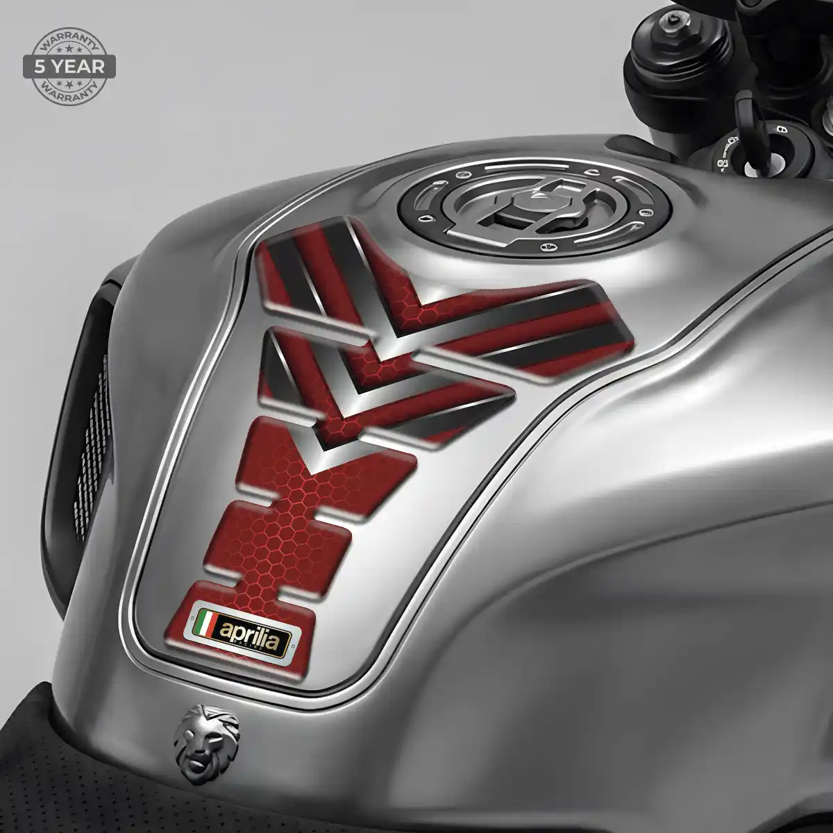 Aprilia Tank Fuse Protector Motorcycle Sleek Style