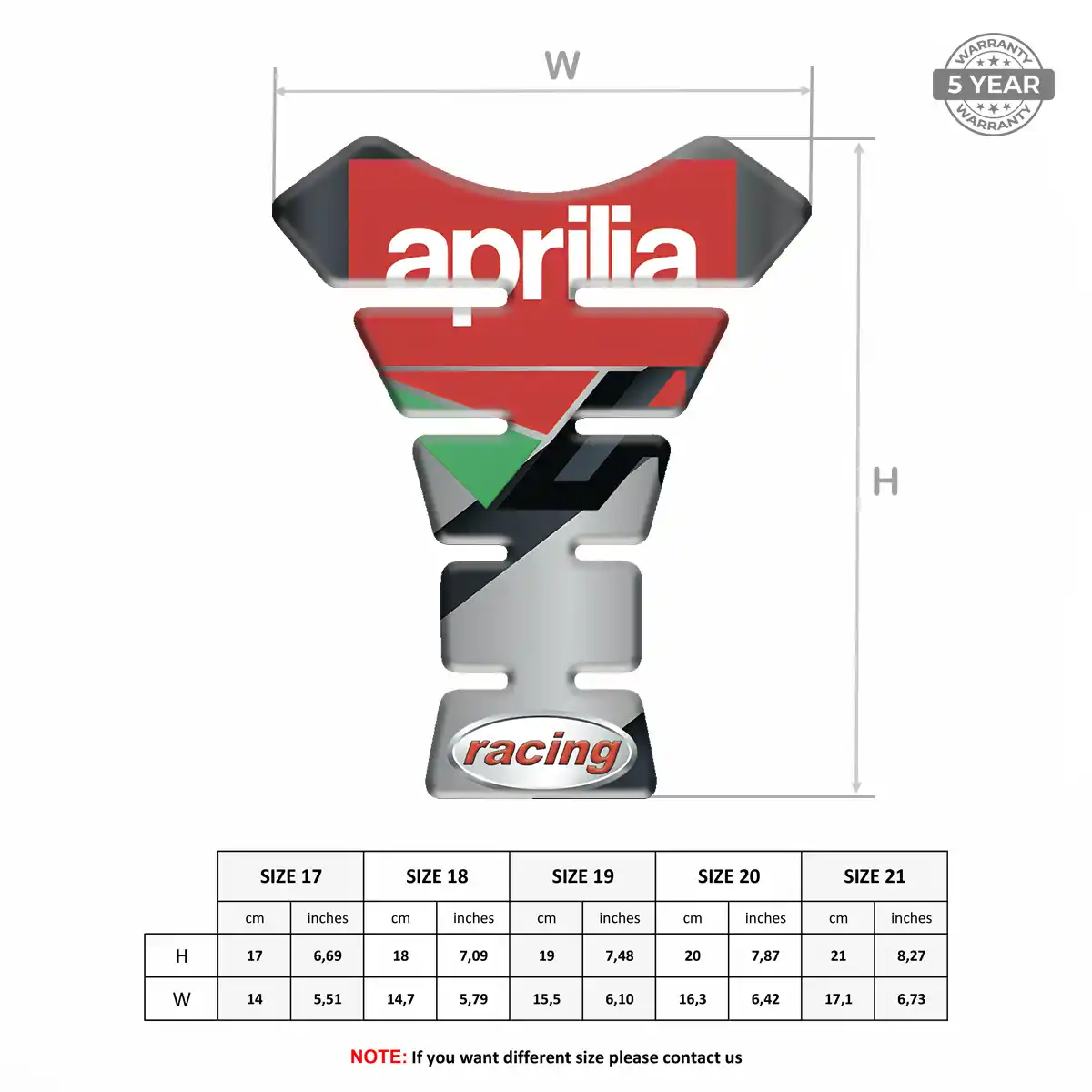 Aprilia Tank Fuse Protector Refined Design