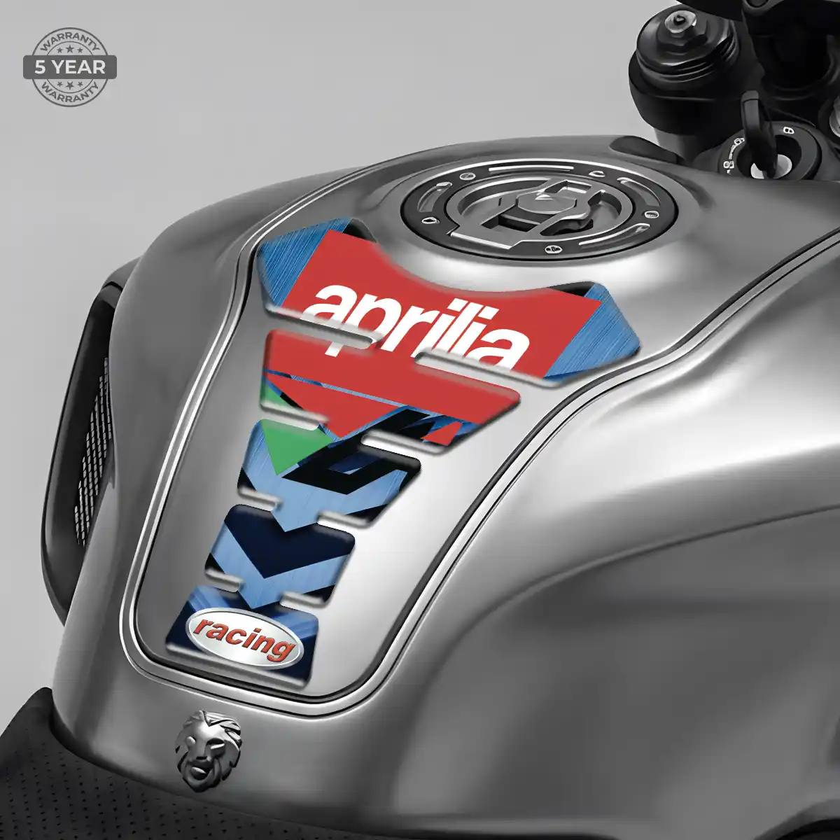 Aprilia Tank Grip Pad Refined Design