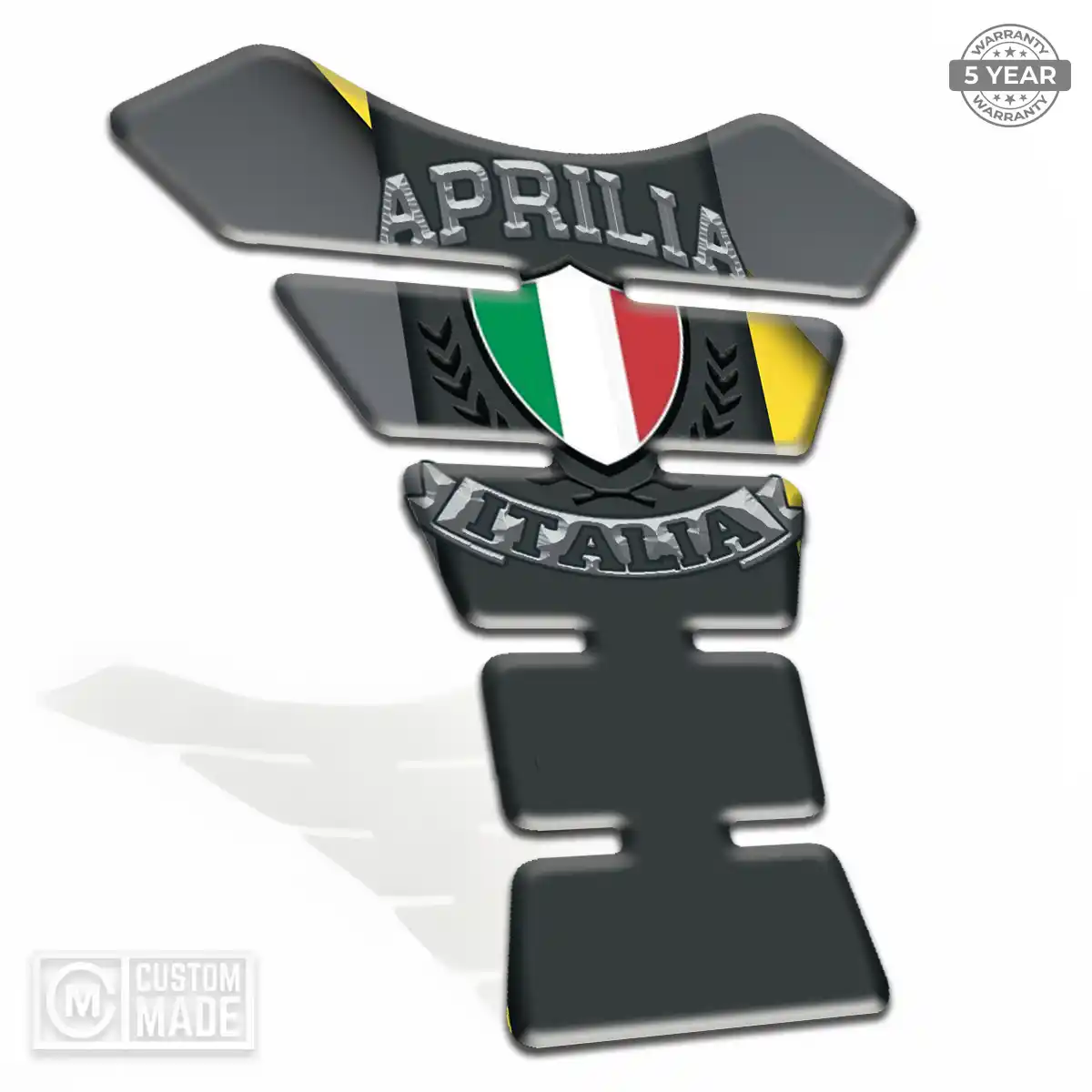 Aprilia Tank Guard Motorbike Sleek Style