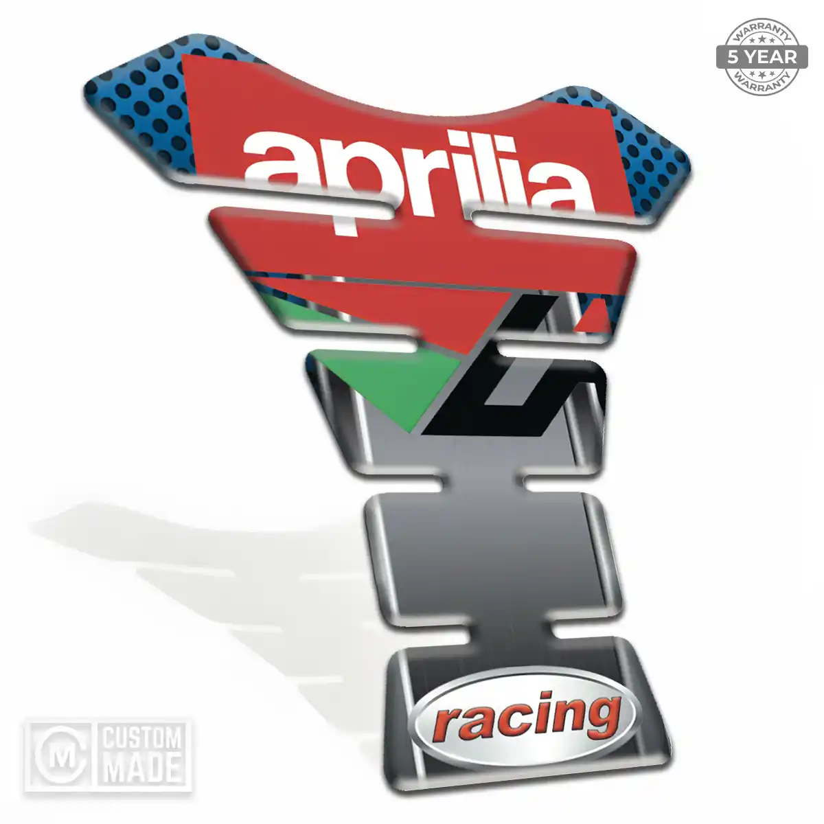 Aprilia Tank Guard Pad Motorcycle Refined Design