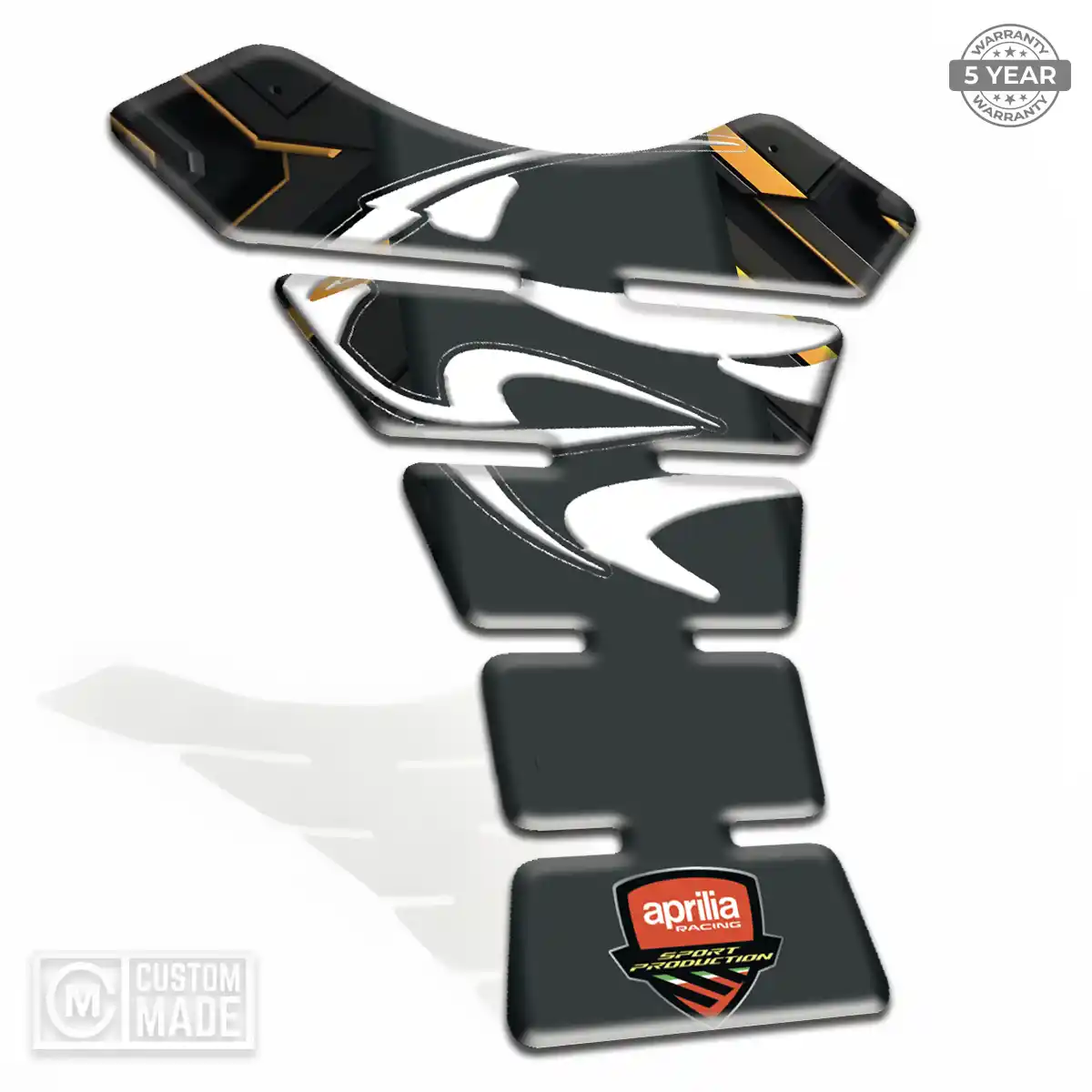 Aprilia Tank Guard Pad Refined Design