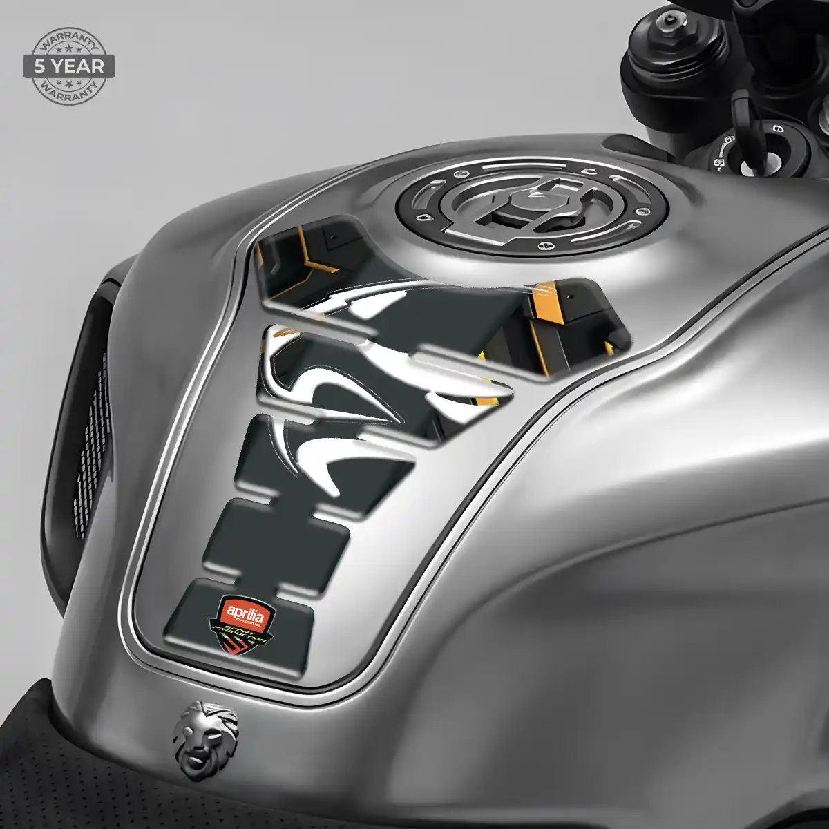 Aprilia Tank Guard Pad Refined Design