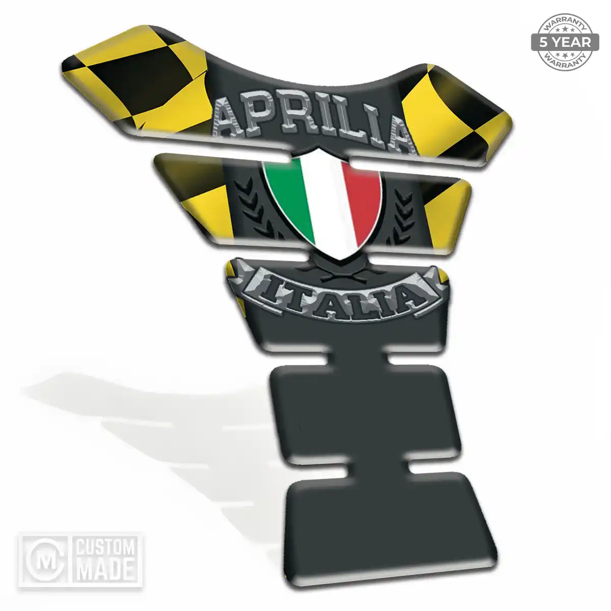 Aprilia Tank Guard Pads Motorcycle Opulent Line