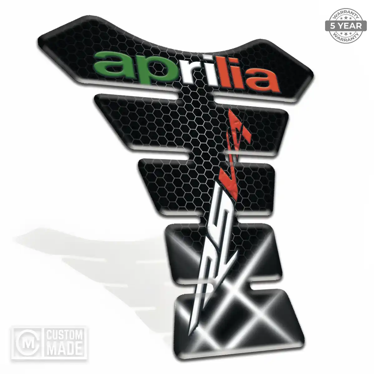 Aprilia Tank Guard Pads Motorcycle Resin Elite