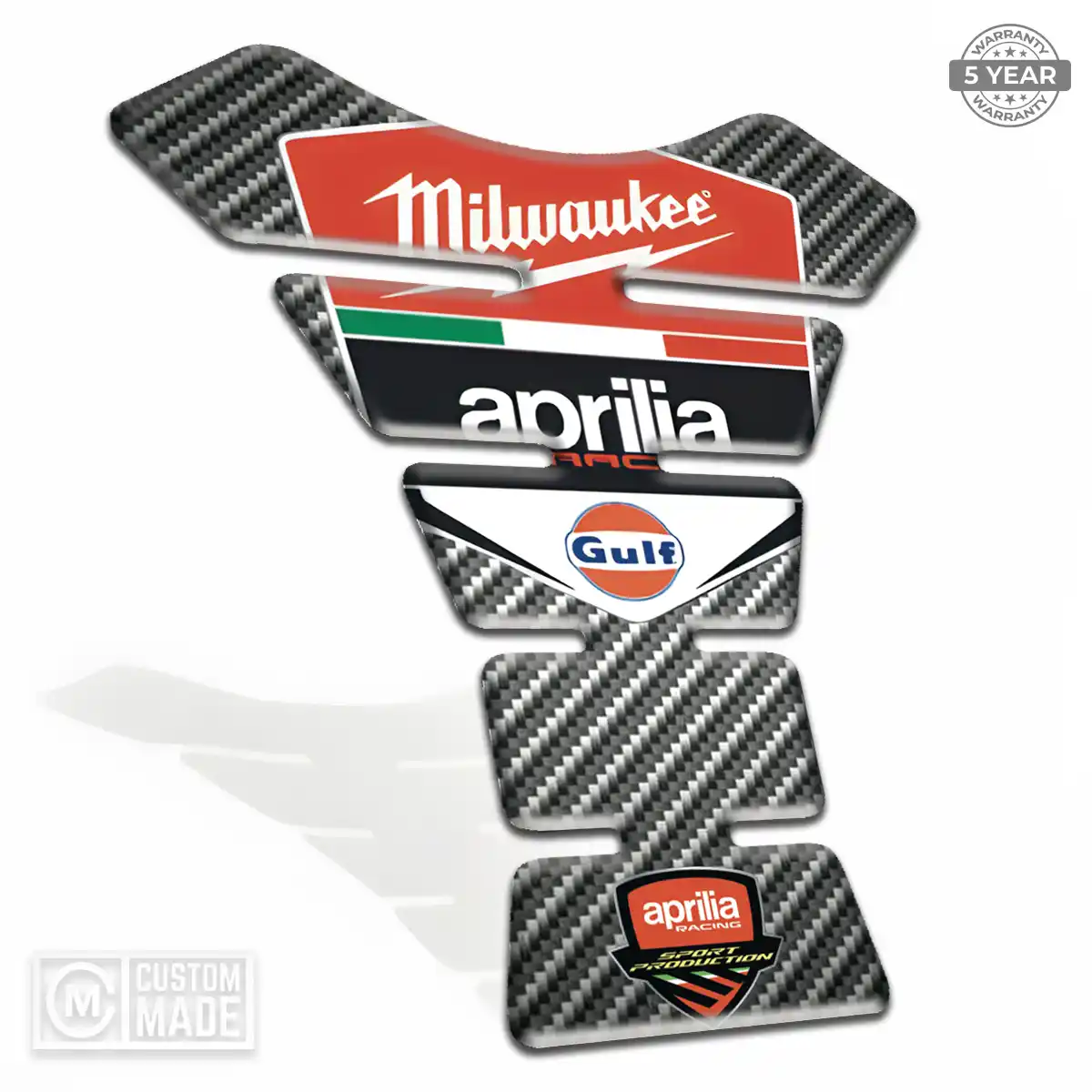 Aprilia Tank Guard Pads Resin Elite