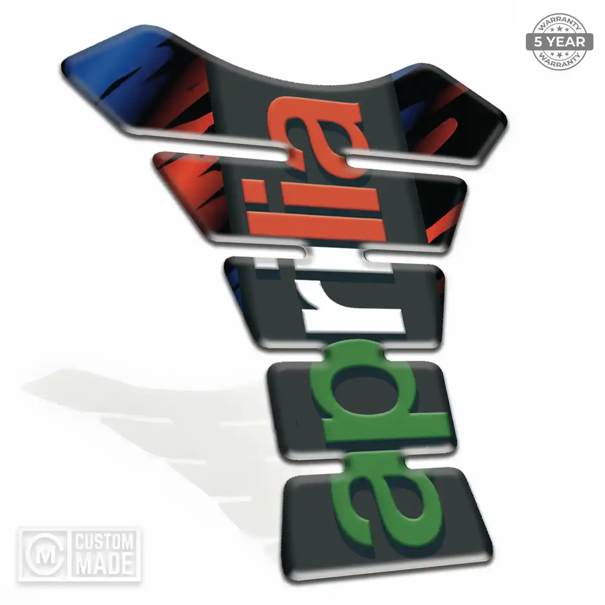 Aprilia Tank Guard Protector Motorcycle Sleek Style