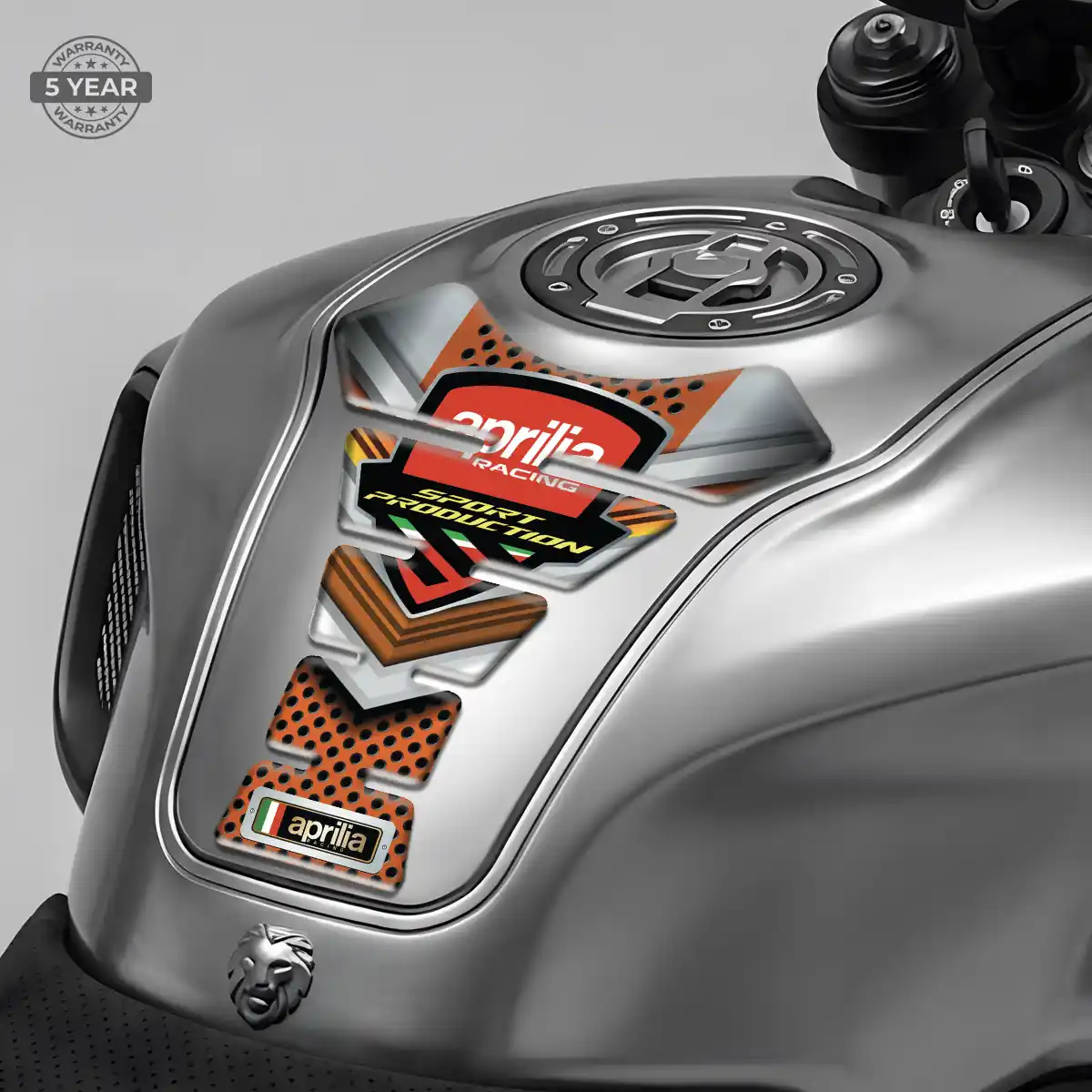 Aprilia Tank Guards Refined Design