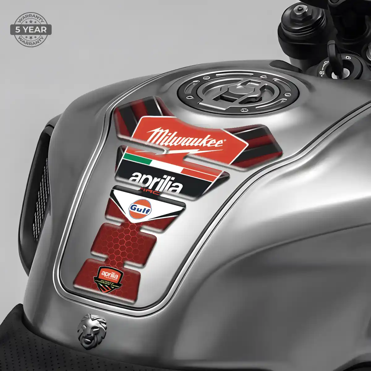 Aprilia Tank Guards Sleek Style