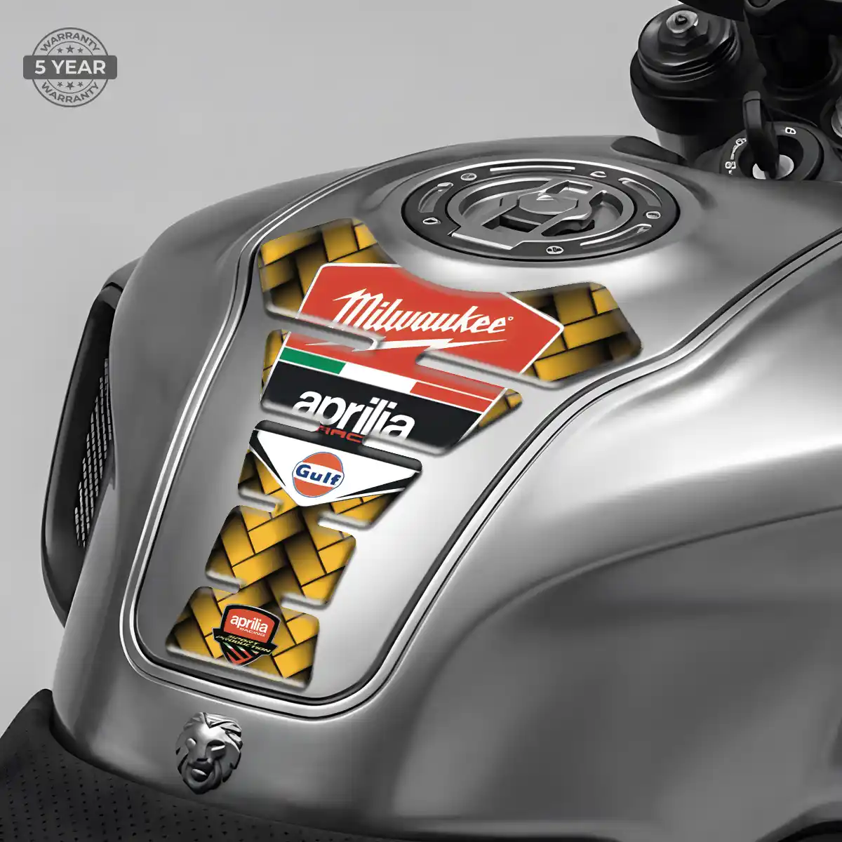 Aprilia Tank Knee Pad Opulent Line